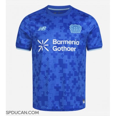 Muški Nogometni Dres Bayer Leverkusen Aleix Garcia #24 Rezervni 2025-26 Kratak Rukav Muški Nogometni Dres Bayer Leverkusen Aleix Garcia #24 Rezervni 2025-26 Kratak Rukav